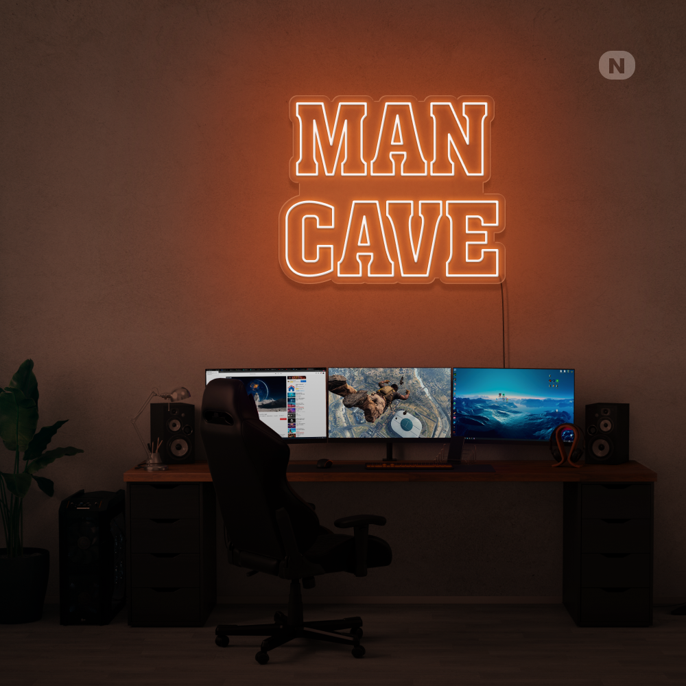 Neonskilt Man Cave