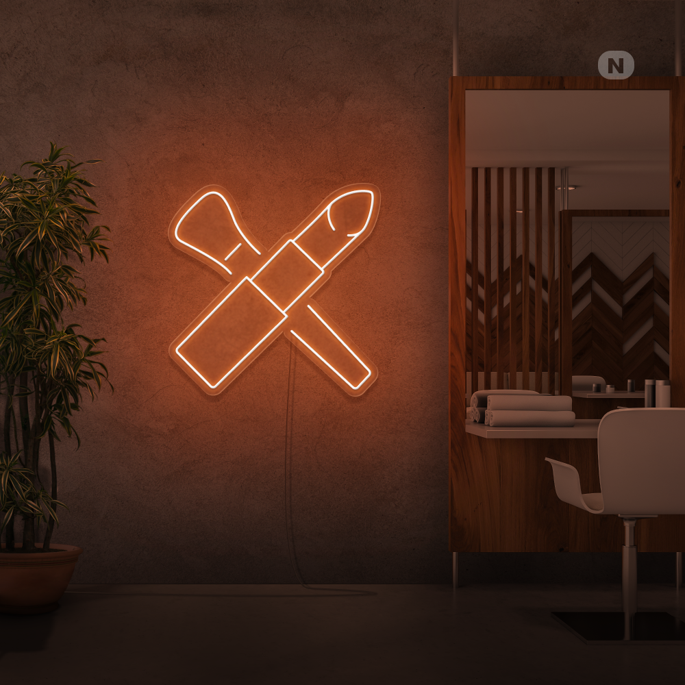 Neonskilt Skønhedskit