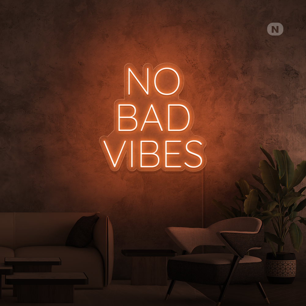 Neon Verlichting No Bad Vibes