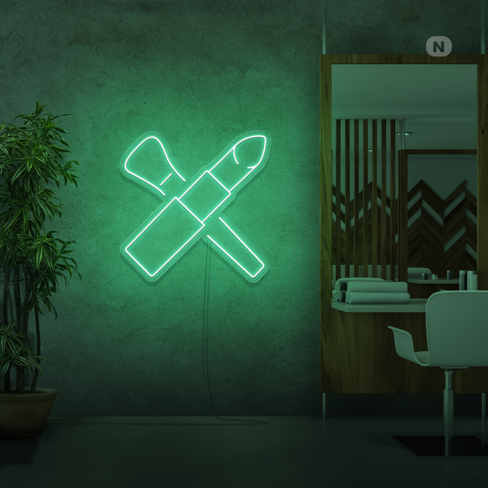 Neonskilt Skønhedskit