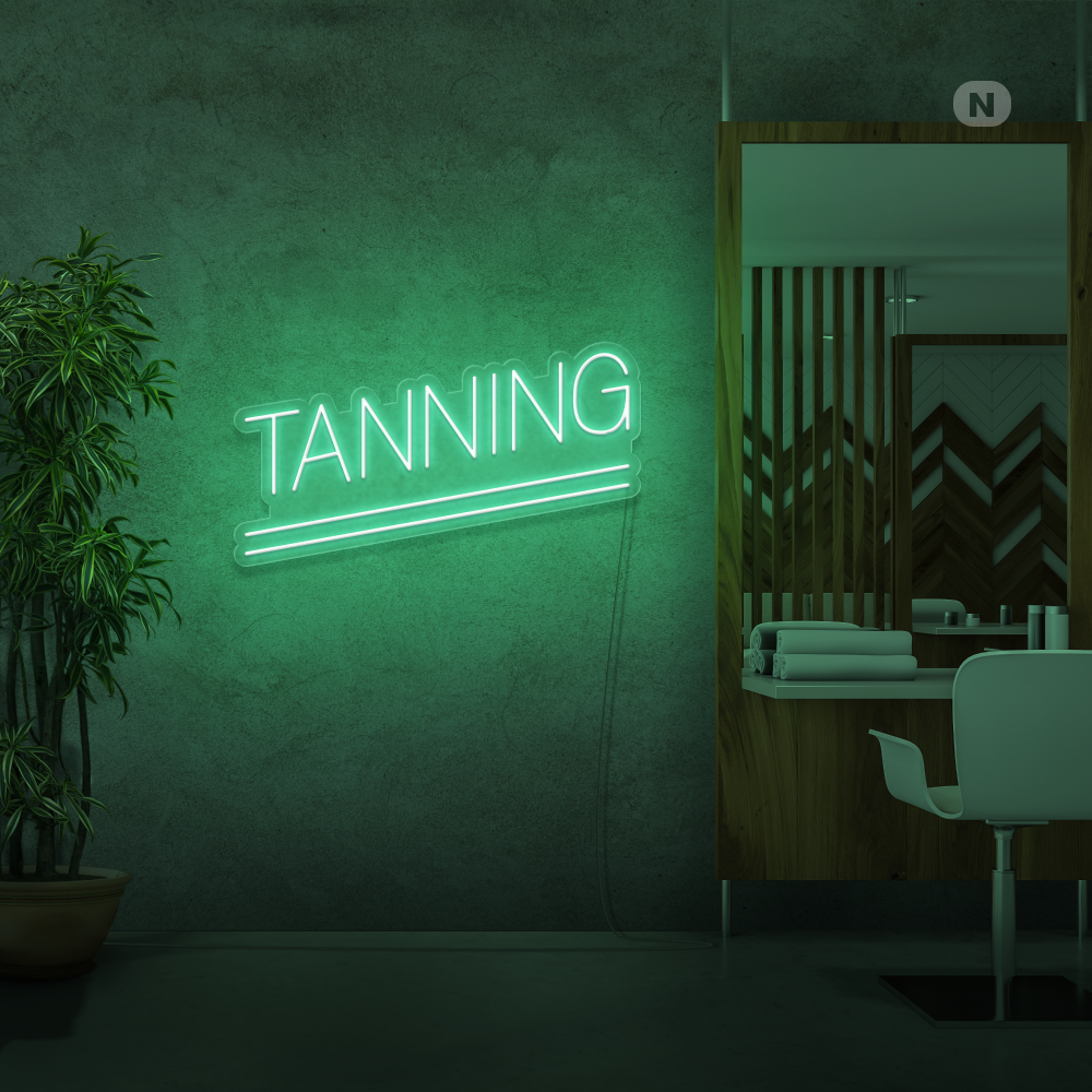 Neonskilt Tanning