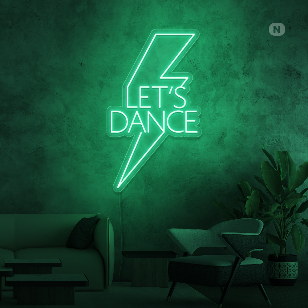 Neonskilt Let's Dance
