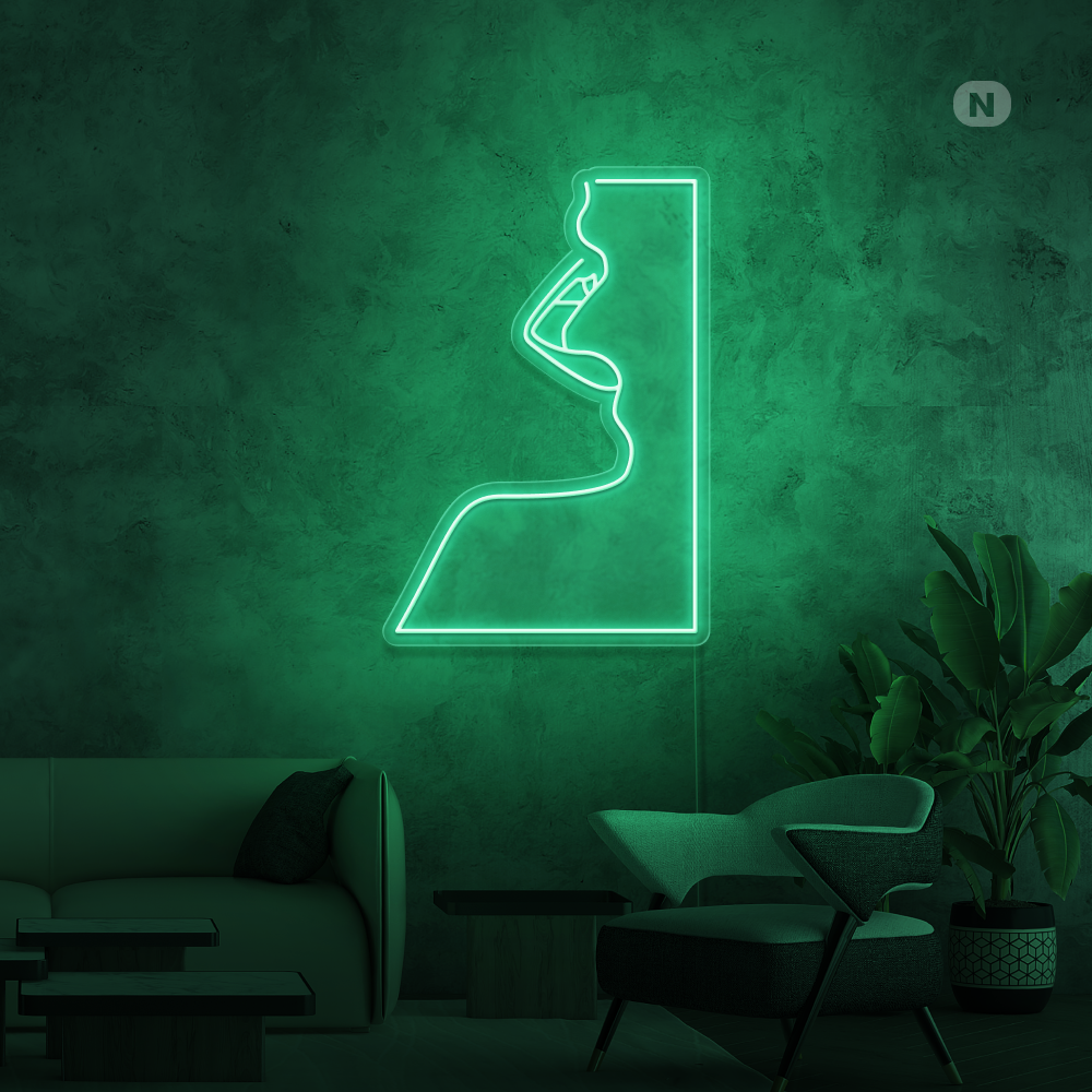 Neonskilt Forførelse