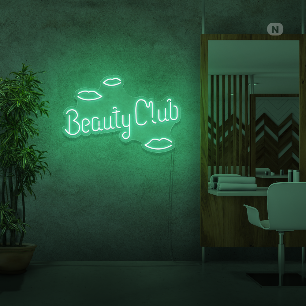 Neonskilt Beauty Club