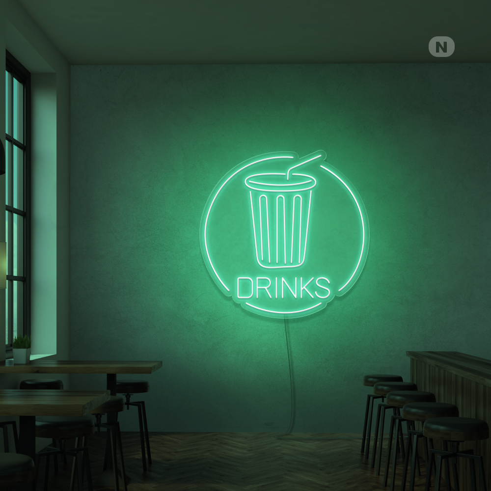 Neonskilt Drinks
