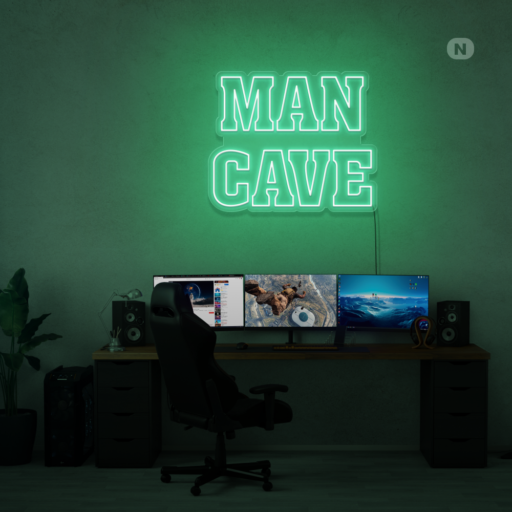 Neonskilt Man Cave