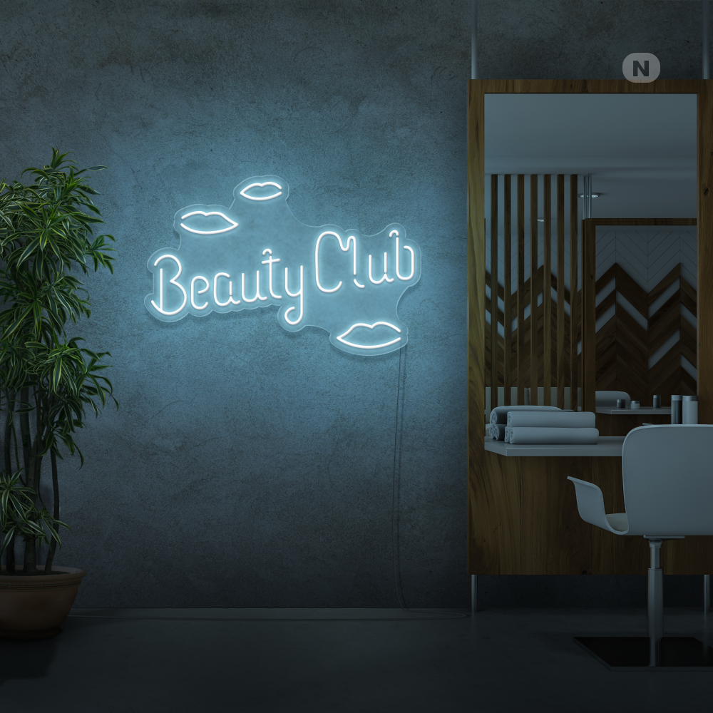 Neonskilt Beauty Club
