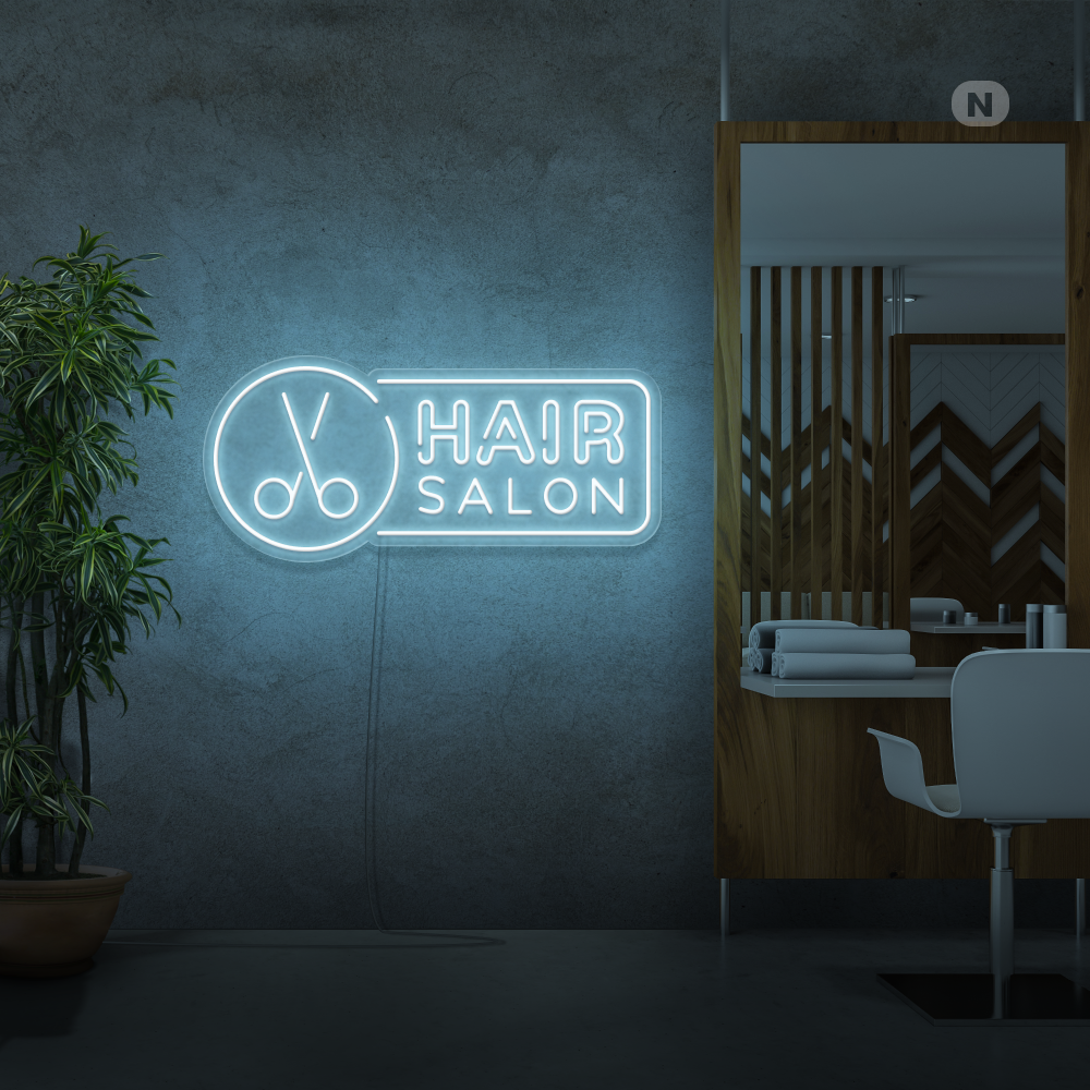 Neonskilt Hair Salon