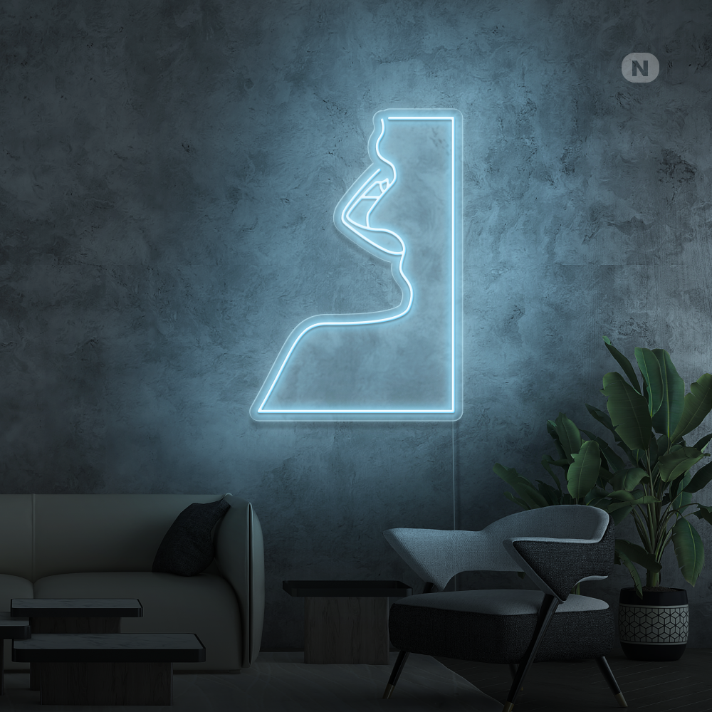 Neonskilt Forførelse