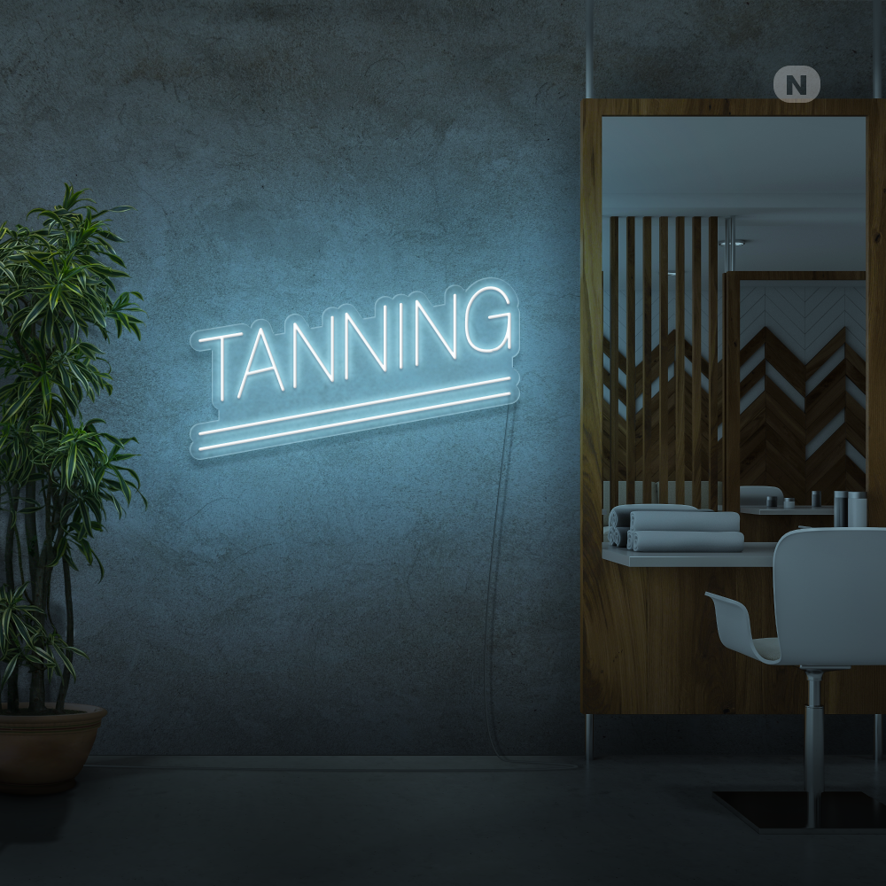 Neonskilt Tanning