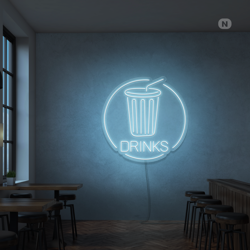Neonskilt Drinks