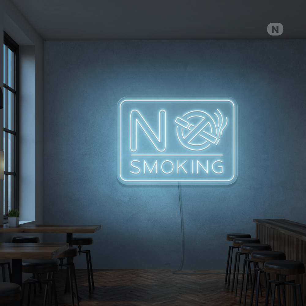 Neonskilt No Smoking