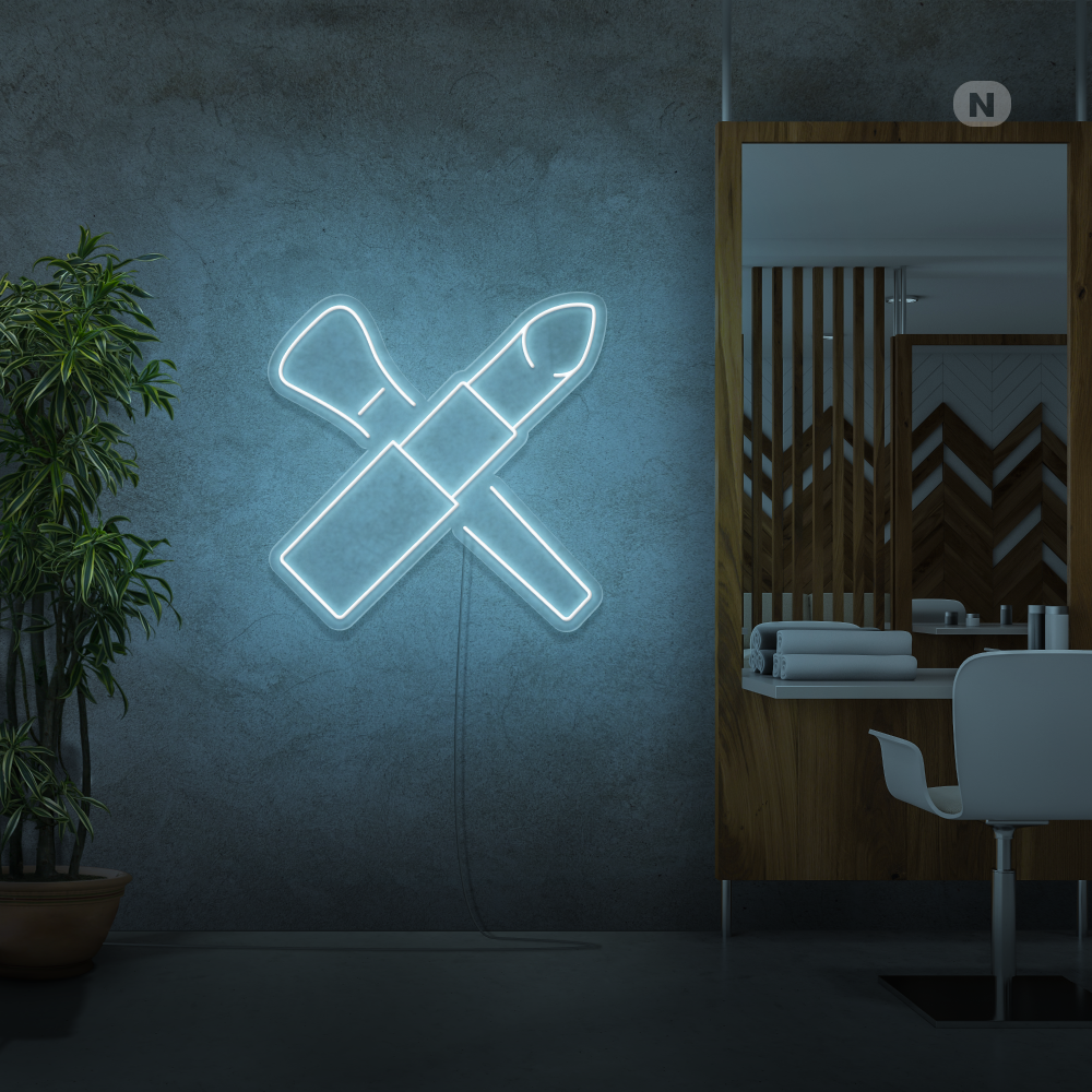 Neonskilt Skønhedskit