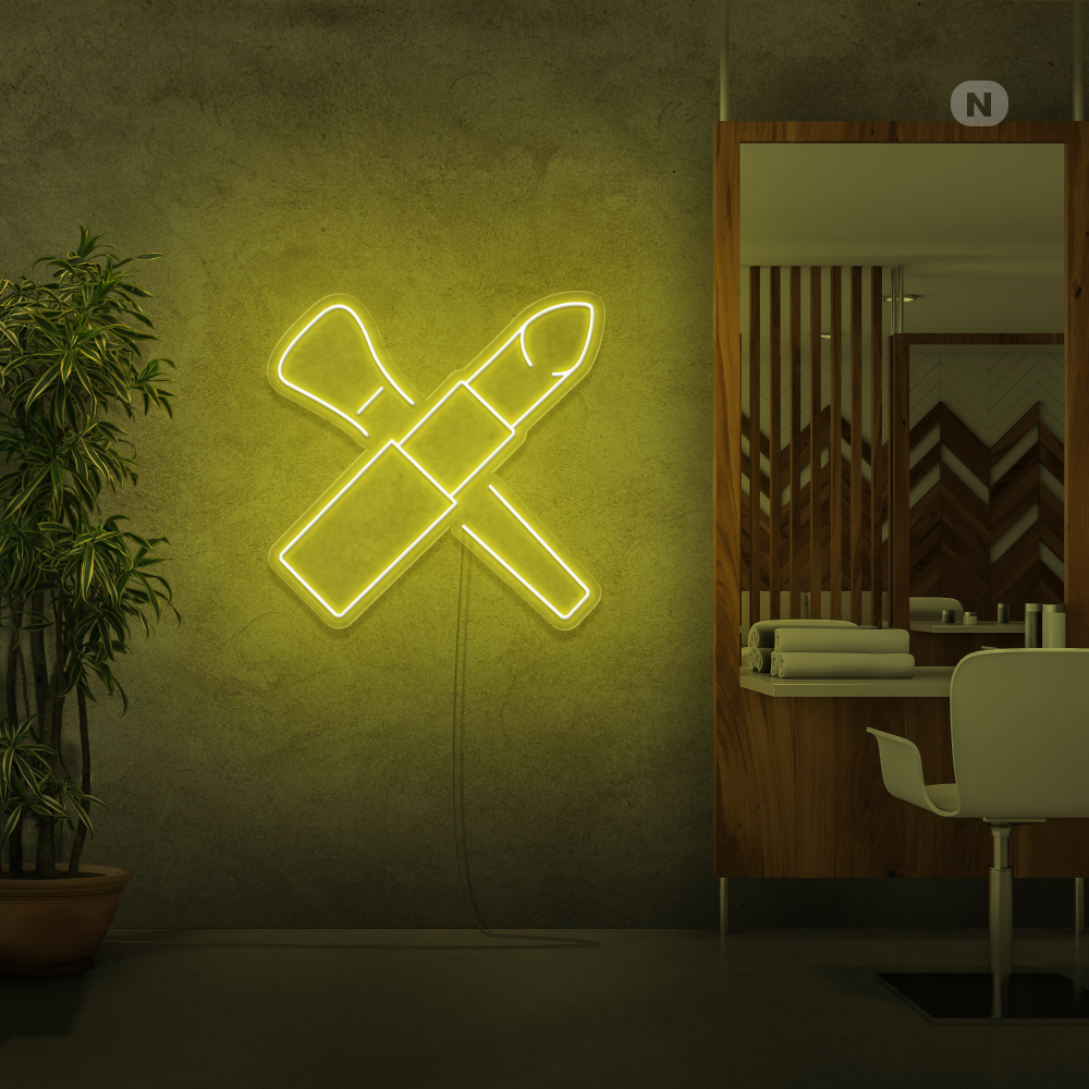 Neonskilt Skønhedskit