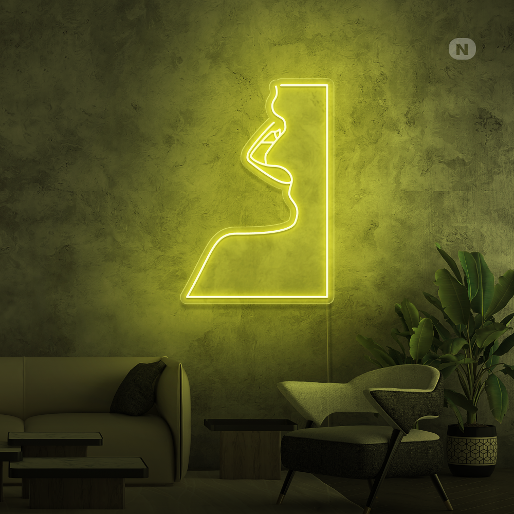 Neonskilt Forførelse