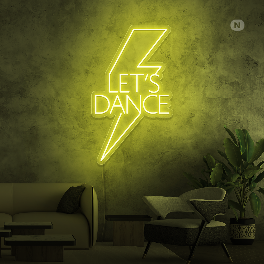 Neonskilt Let's Dance