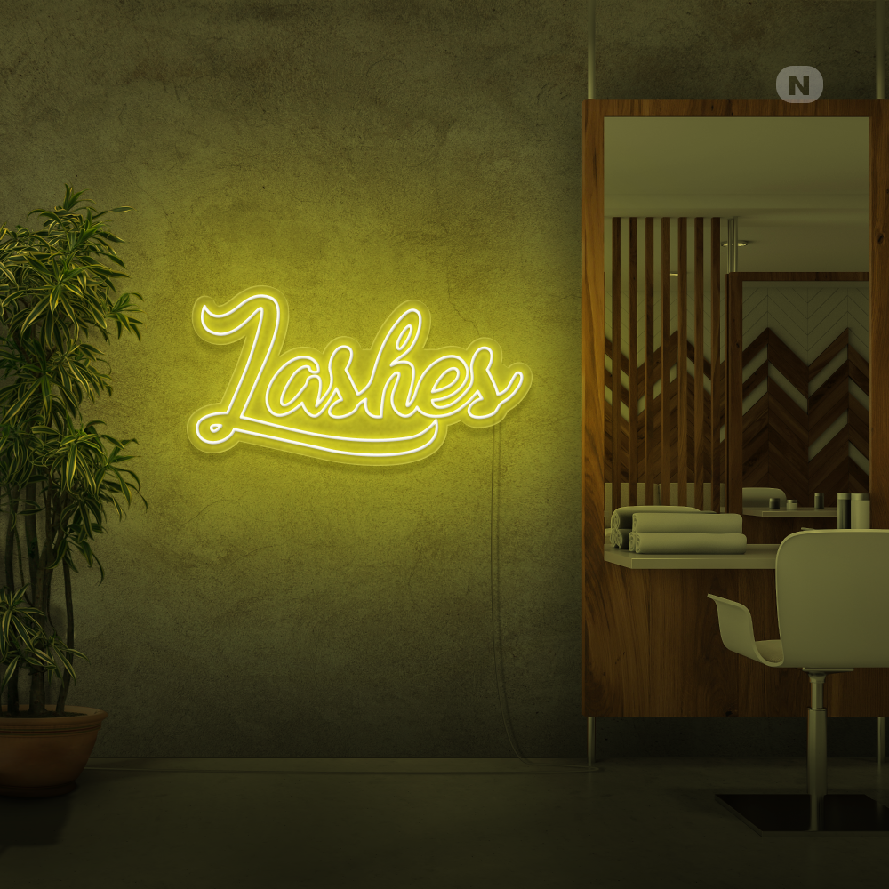 Neonskilt Lashes