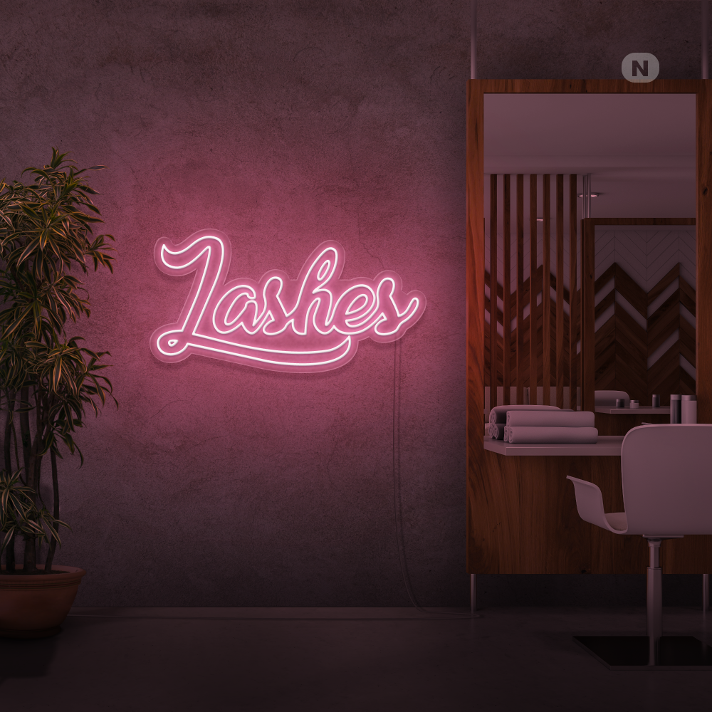 Neonskilt Lashes
