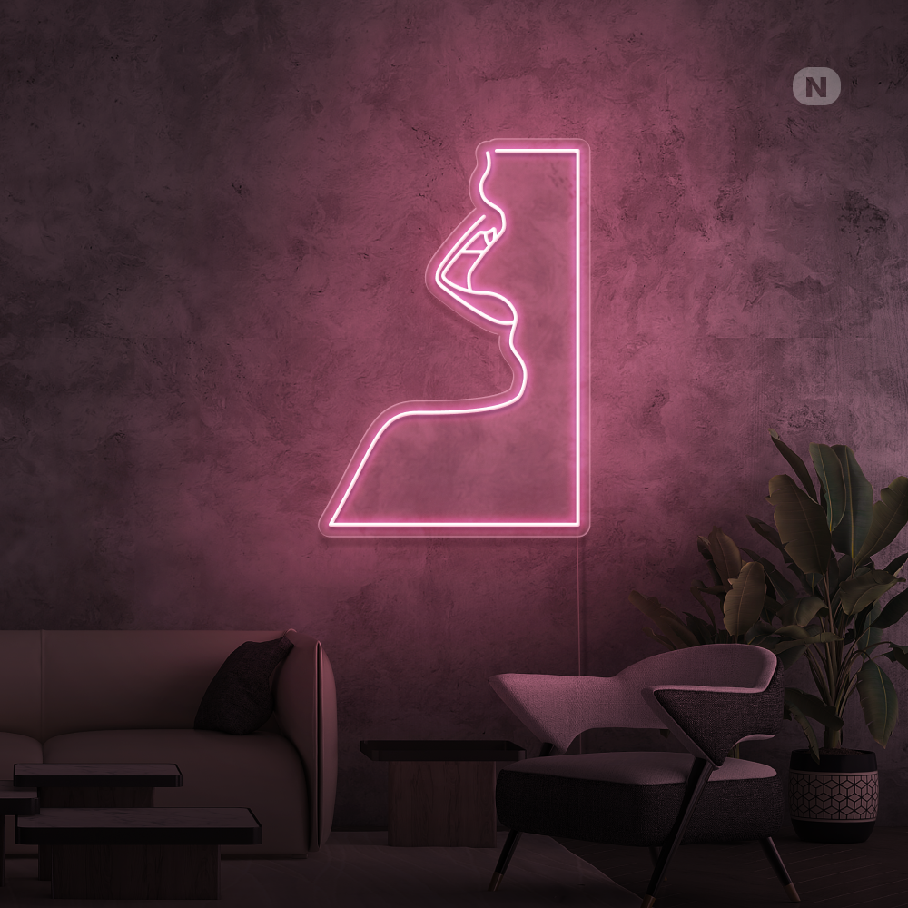 Neonskilt Forførelse