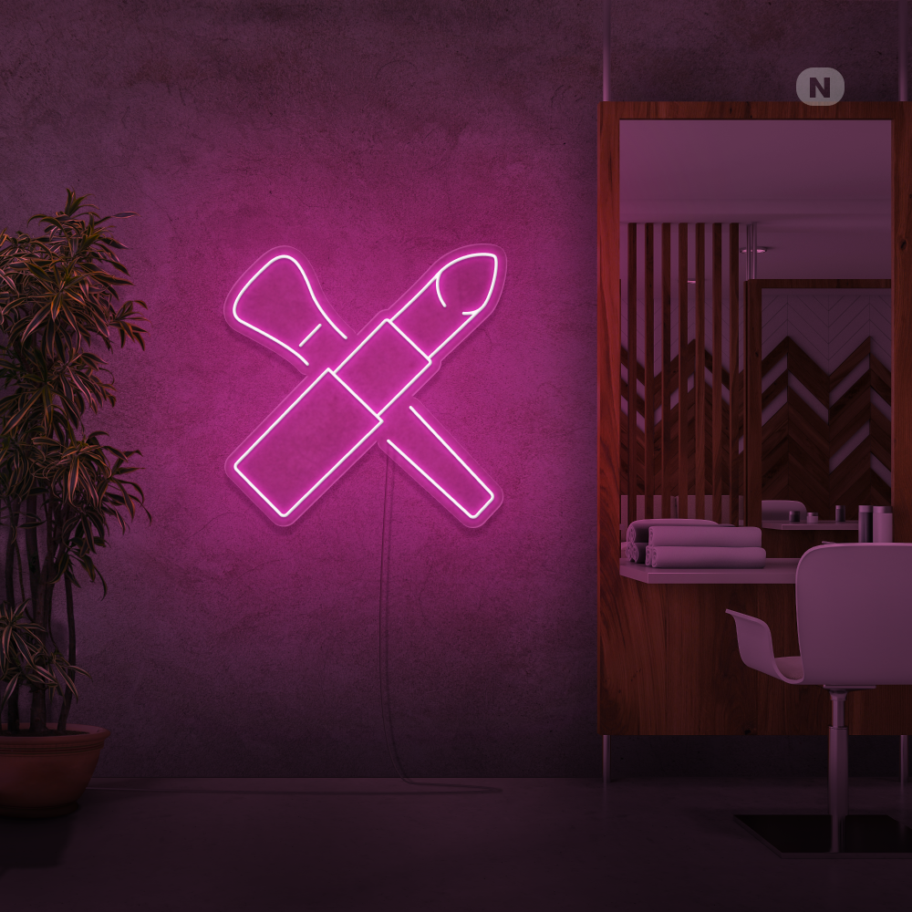 Neonskilt Skønhedskit