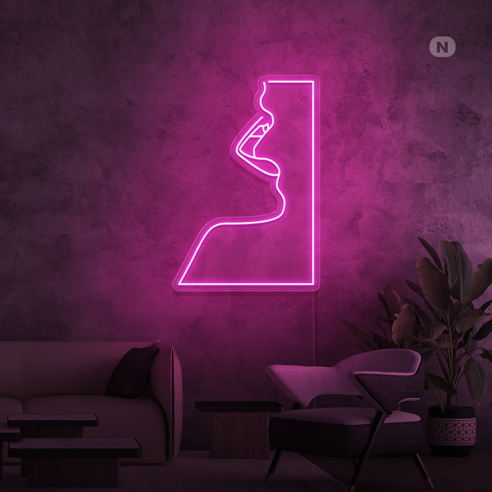 Neonskilt Forførelse