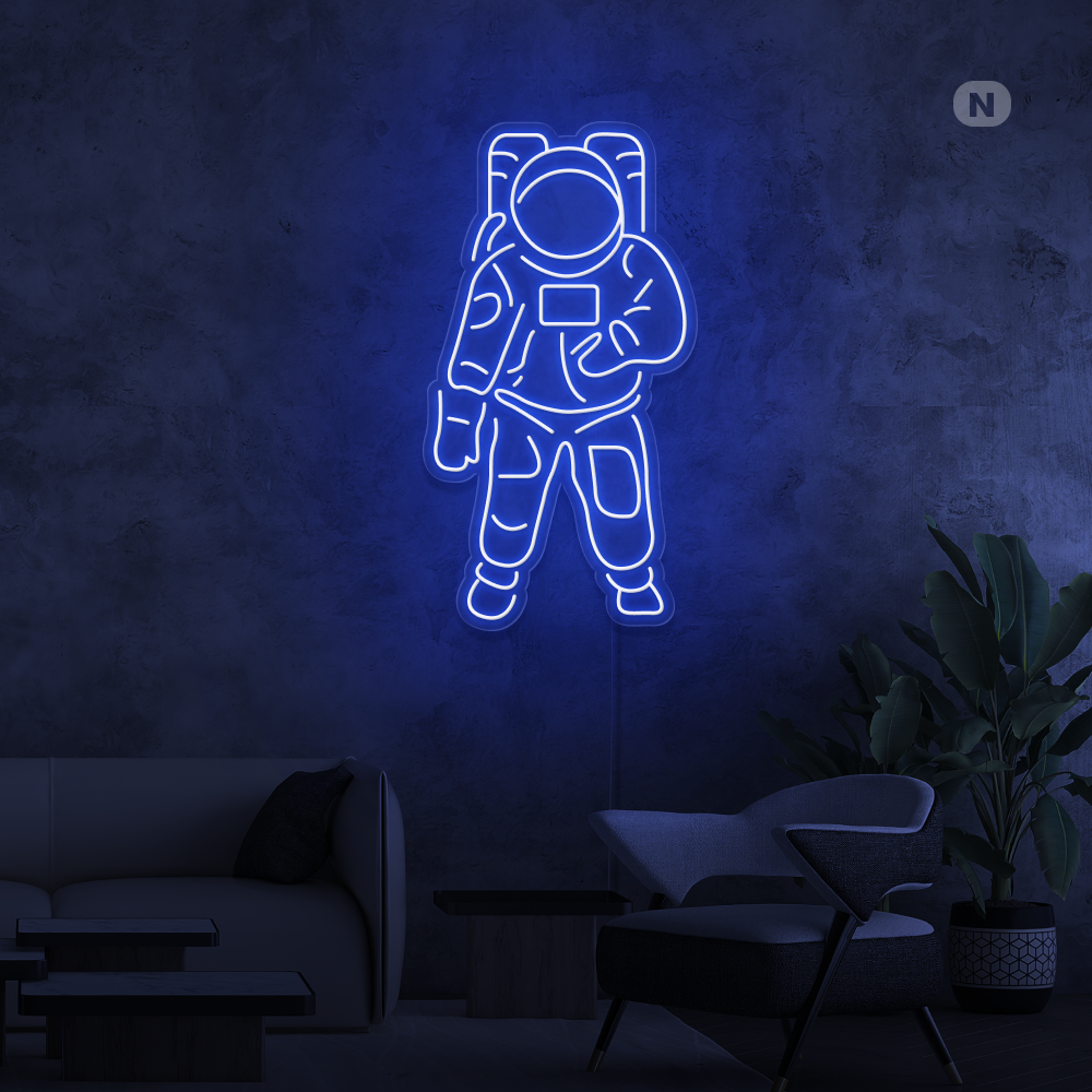Neonskilt Astronaut