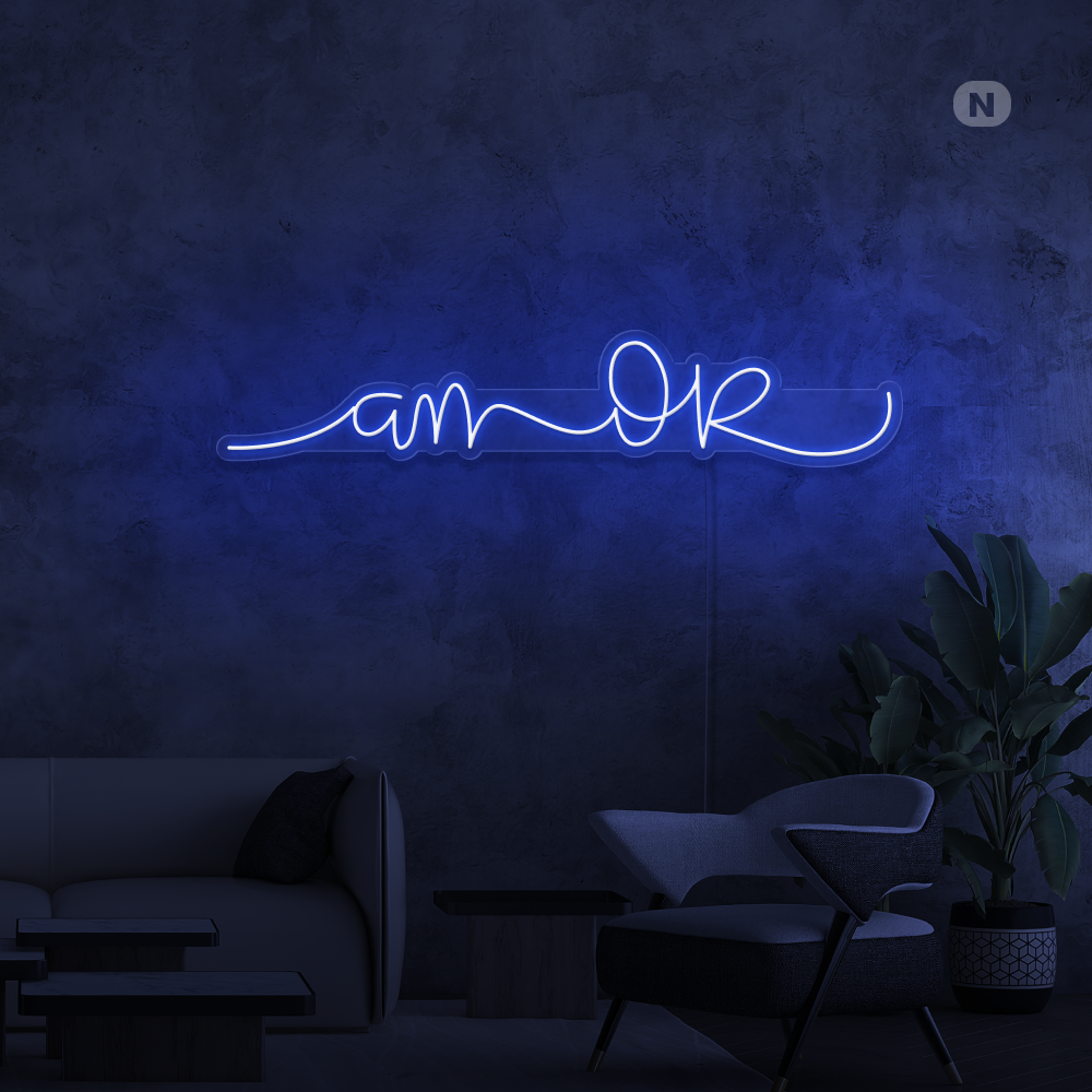 Neonskilt Kærlighed 2