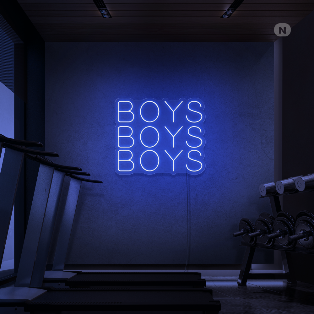 Neonskilt Boys Boys Boys