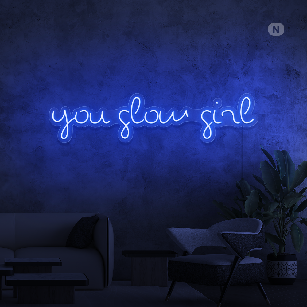 Neonskilt You Glow Girl