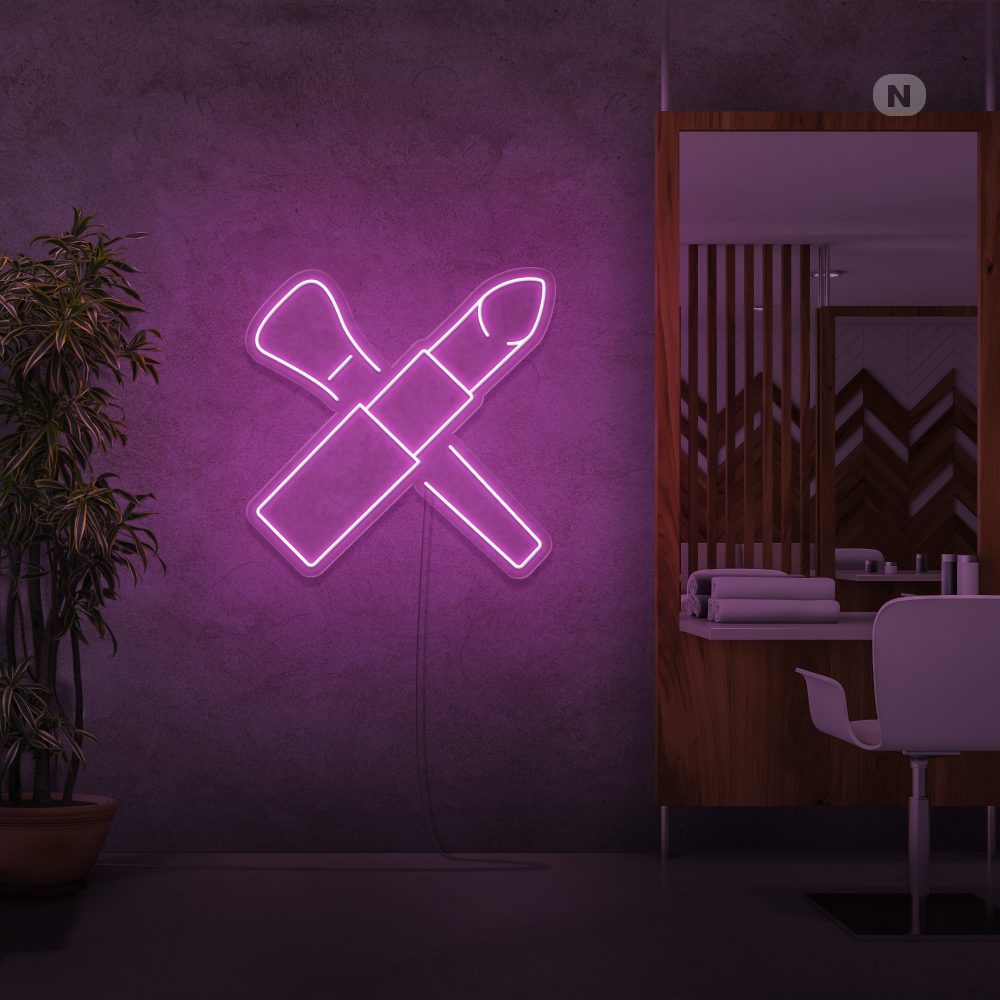 Neonskilt Skønhedskit