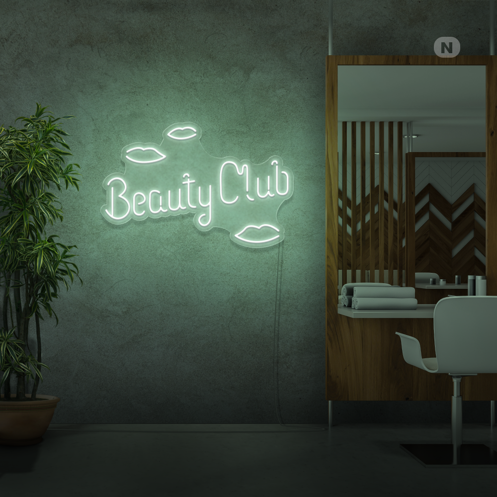 Neonskilt Beauty Club