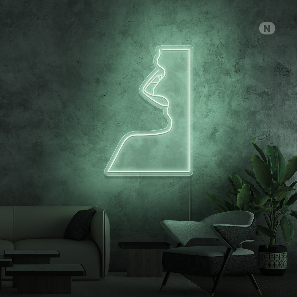 Neonskilt Forførelse