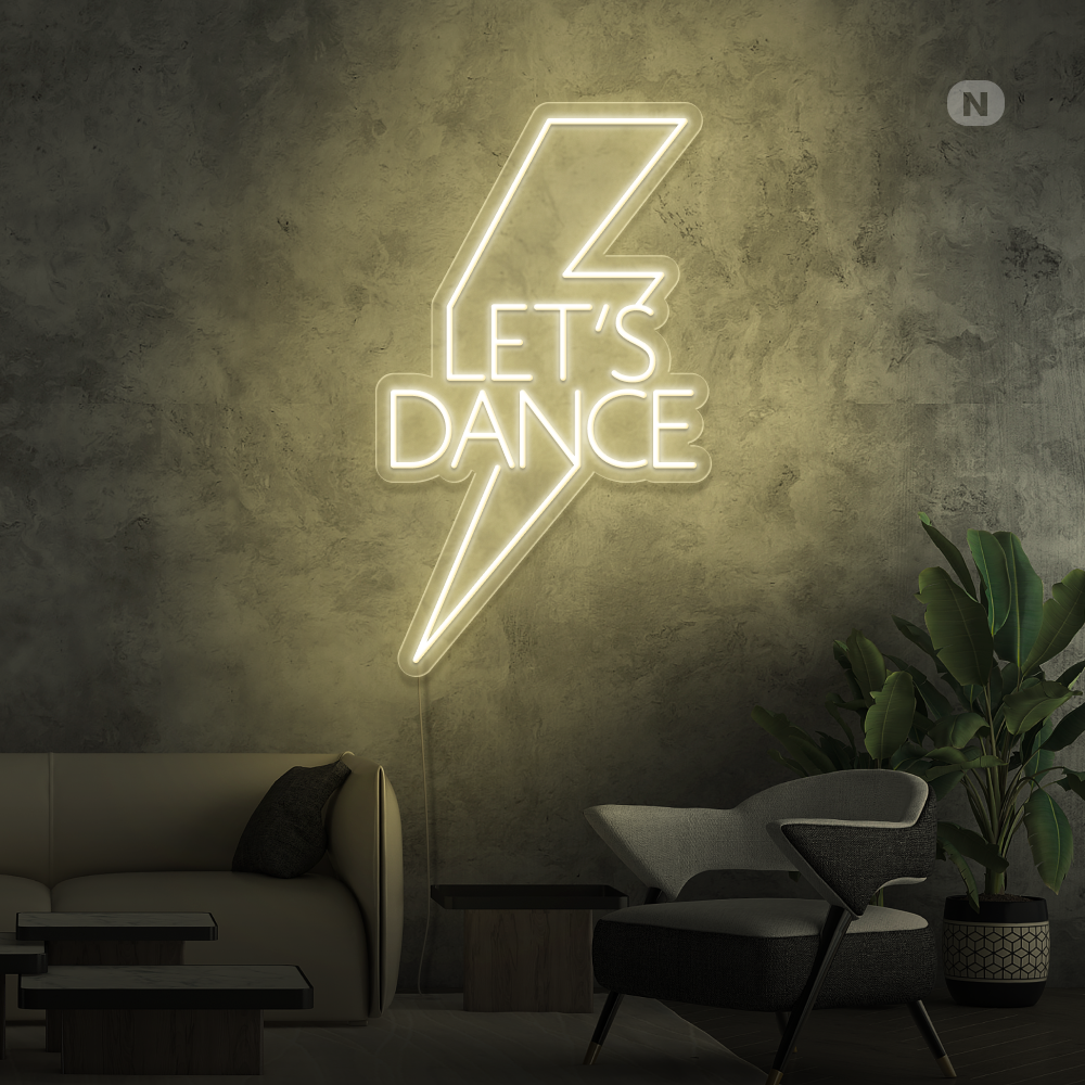 Neonskilt Let's Dance