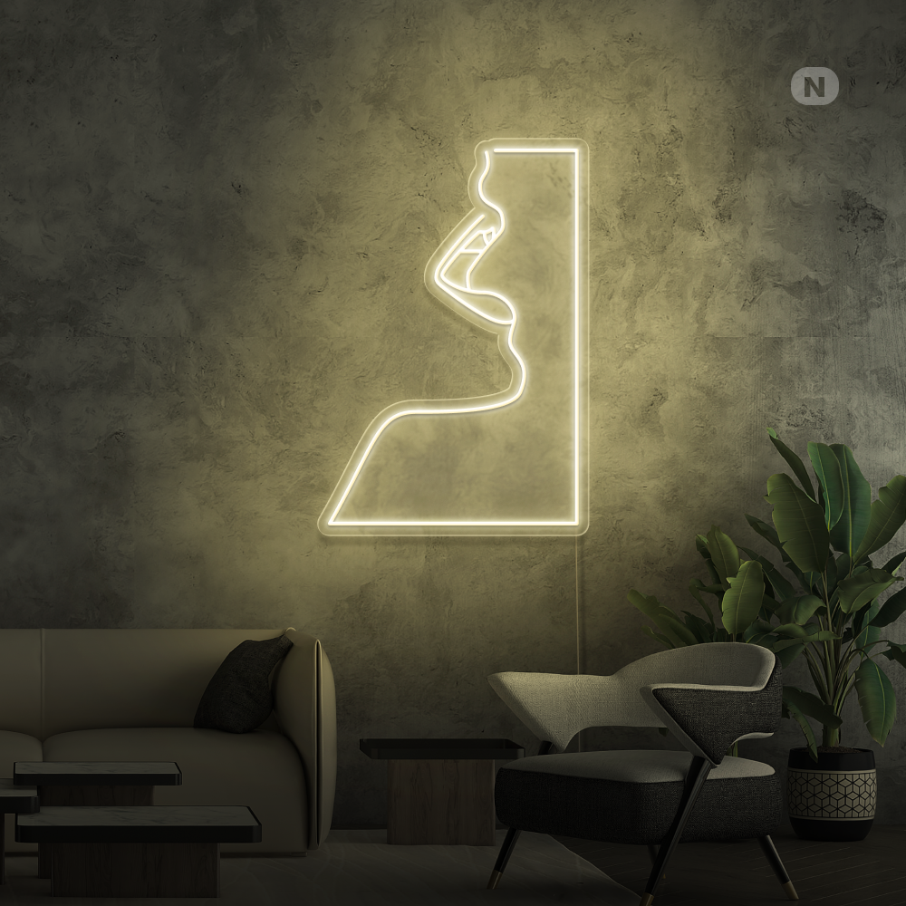 Neonskilt Forførelse