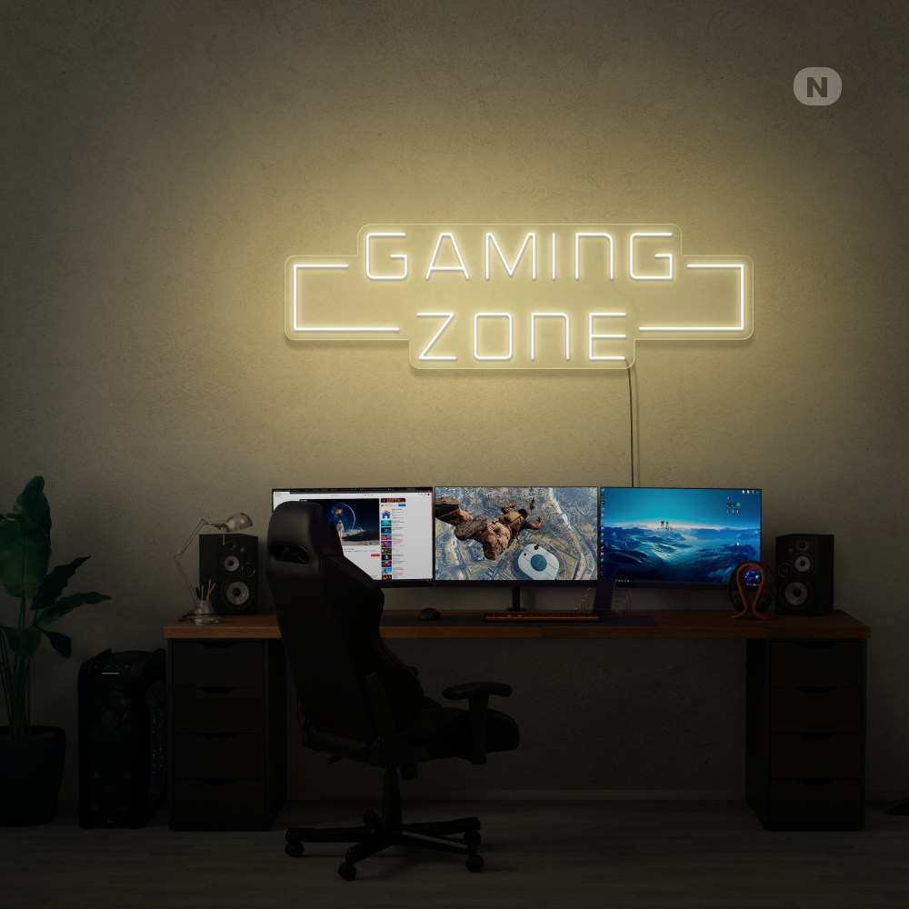 Neonskilt Gaming Zone