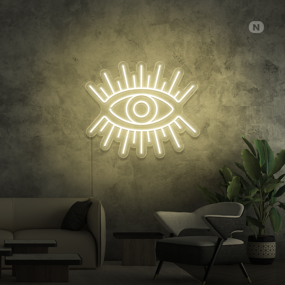 Neonskilt Kunstnerisk øje