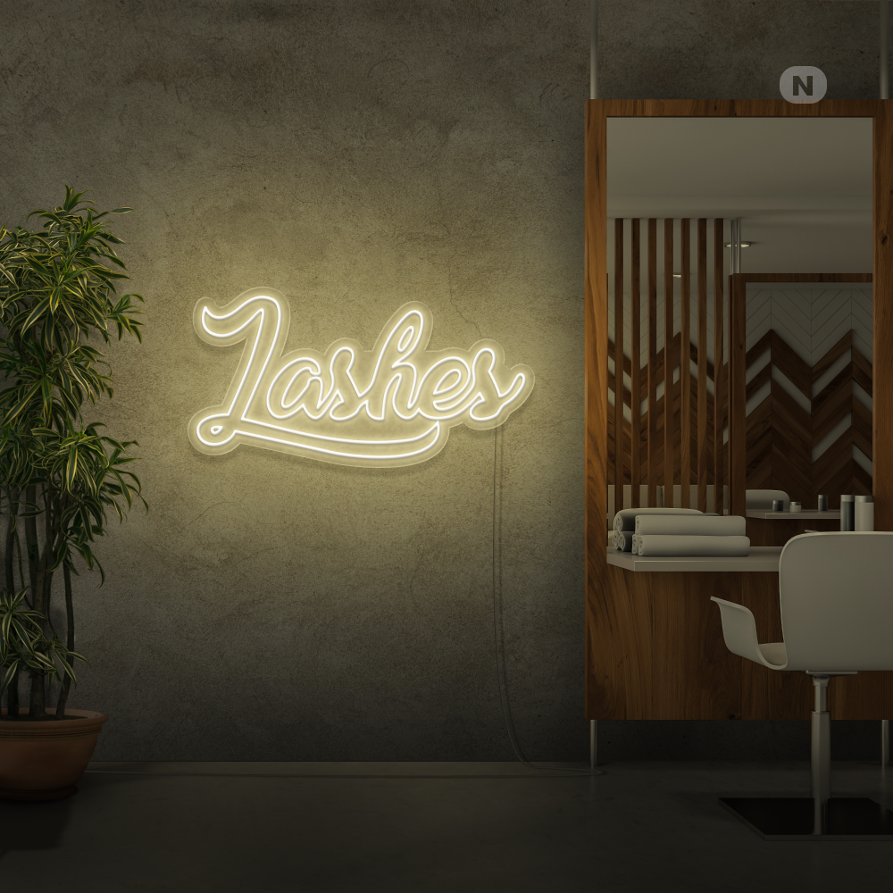 Neonskilt Lashes