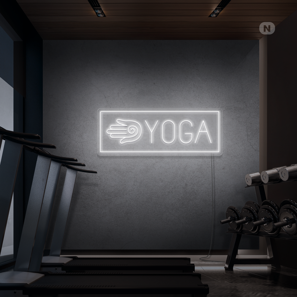 Neonskilt Yoga