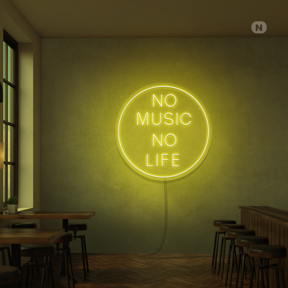 Neon letters maken