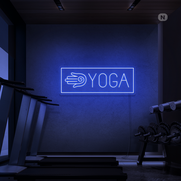 Neonskilt Yoga