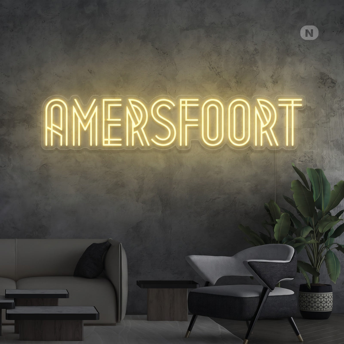 Toilet neon sign