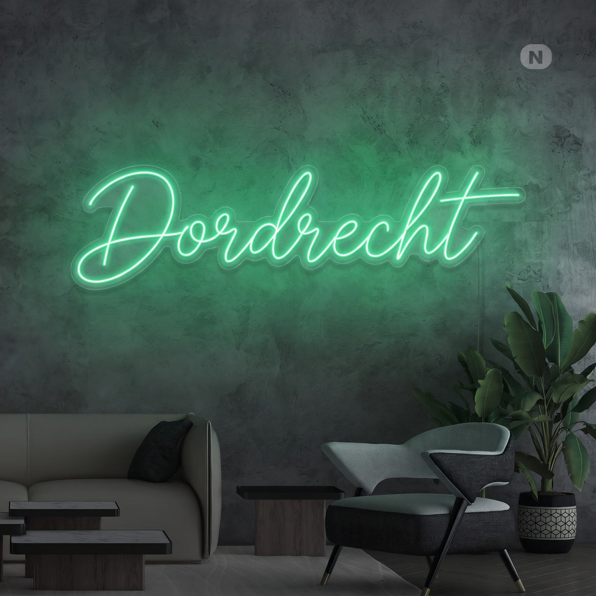 Toilet neon sign