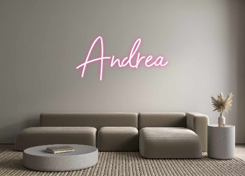 Custom Neon: Andrea