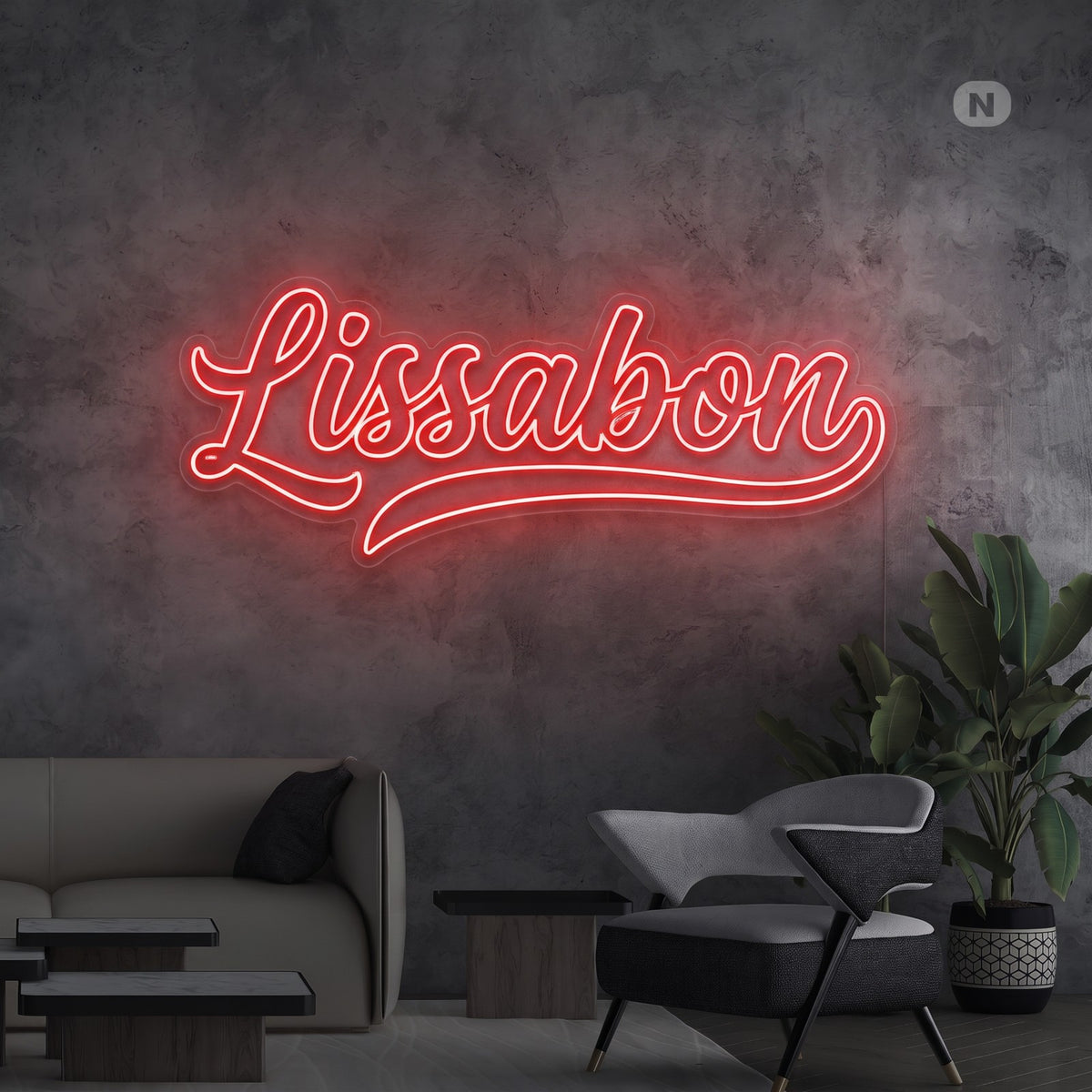 Toilet neon sign