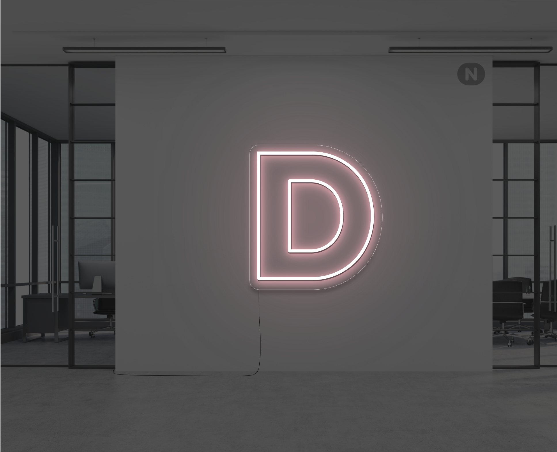 neon-bogstav-d-rosa