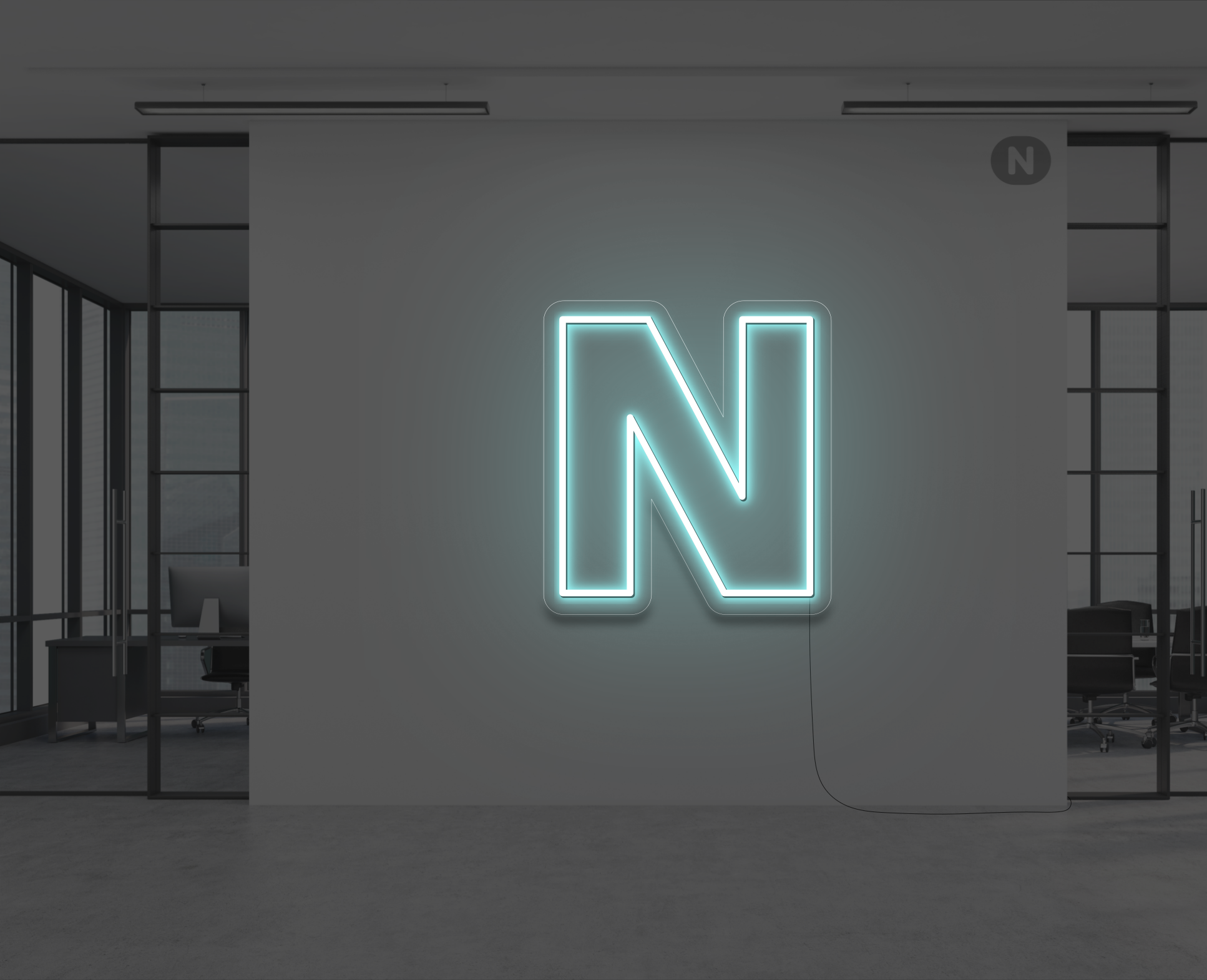 neon-bogstav-n-isbla