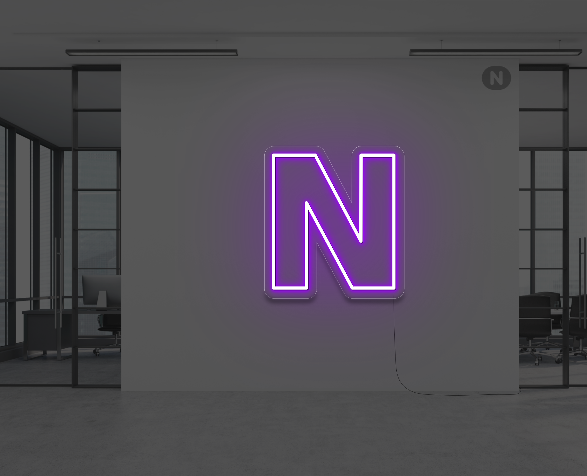neon-bogstav-n-lilla