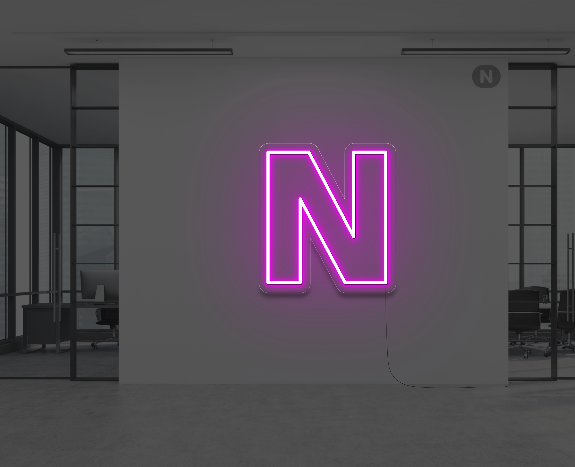 neon-bogstav-n-neonrosa
