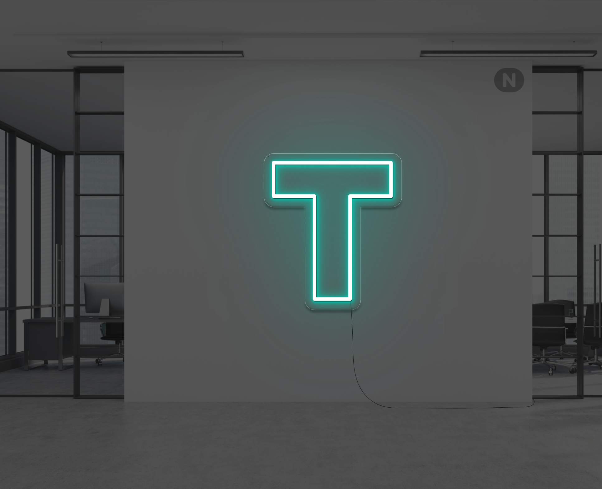 neon-bogstav-t-turkis