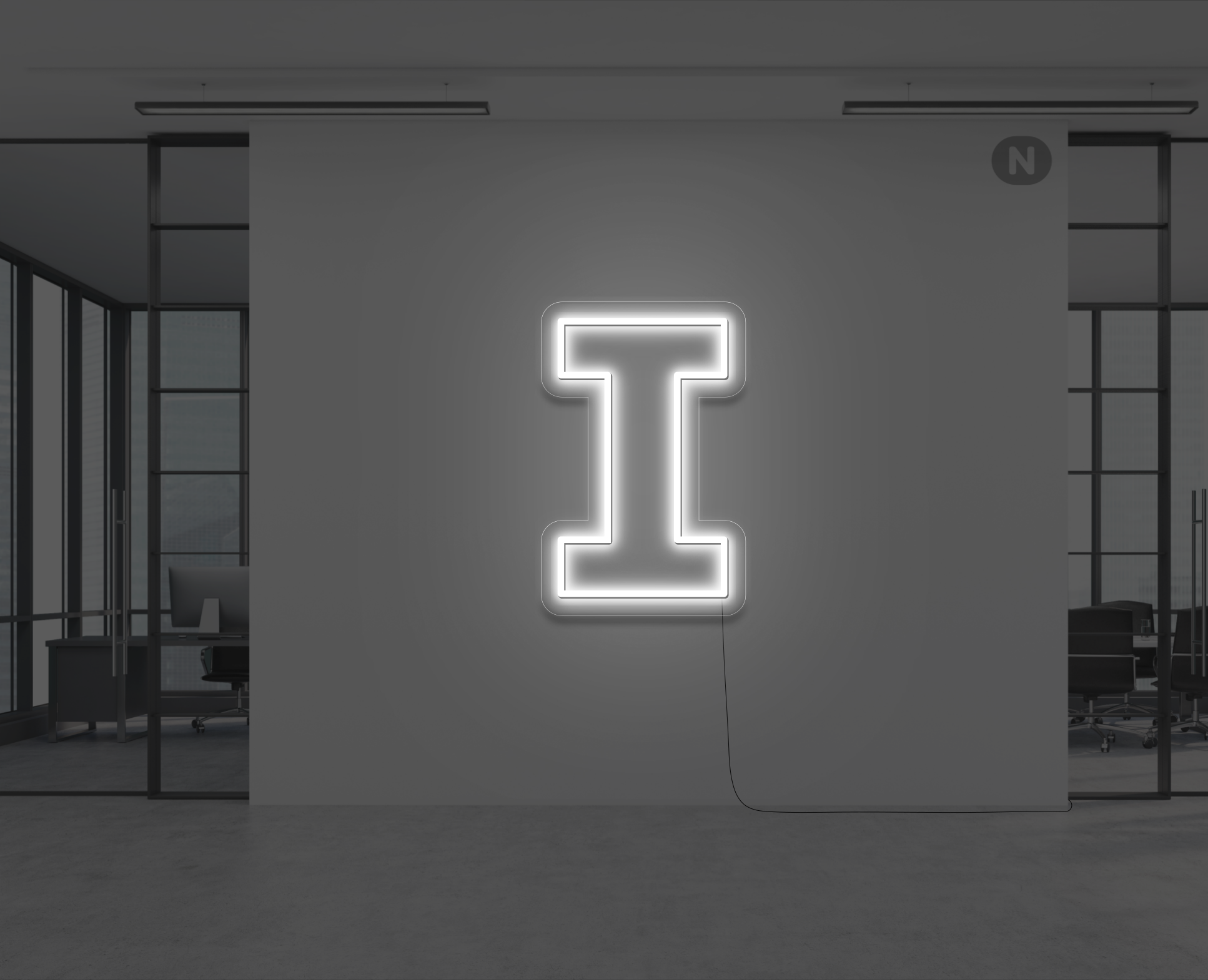 neon-letter-i-wit